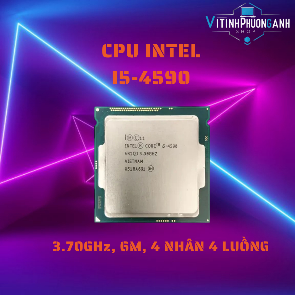 CPU Intel i5-4590 Hàng Bóc Máy Đồng Bộ