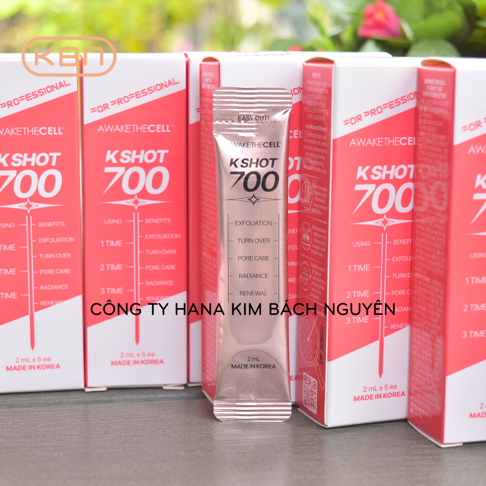 10 Hộp Serum Tinh Chất Spicule K Shot 700 AWAKETHECELL