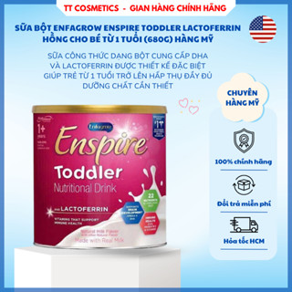  Sữa Bột Enfagrow Enspire Toddler Lactoferrin Hồng Cho Bé Từ 1 tuổi  680g  Hàng Mỹ 