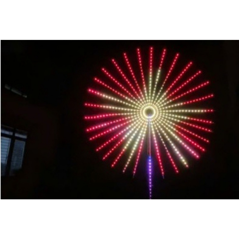 Đèn LED pháo hoa 3D, LED chong chóng 3D mới nhất năm 2026