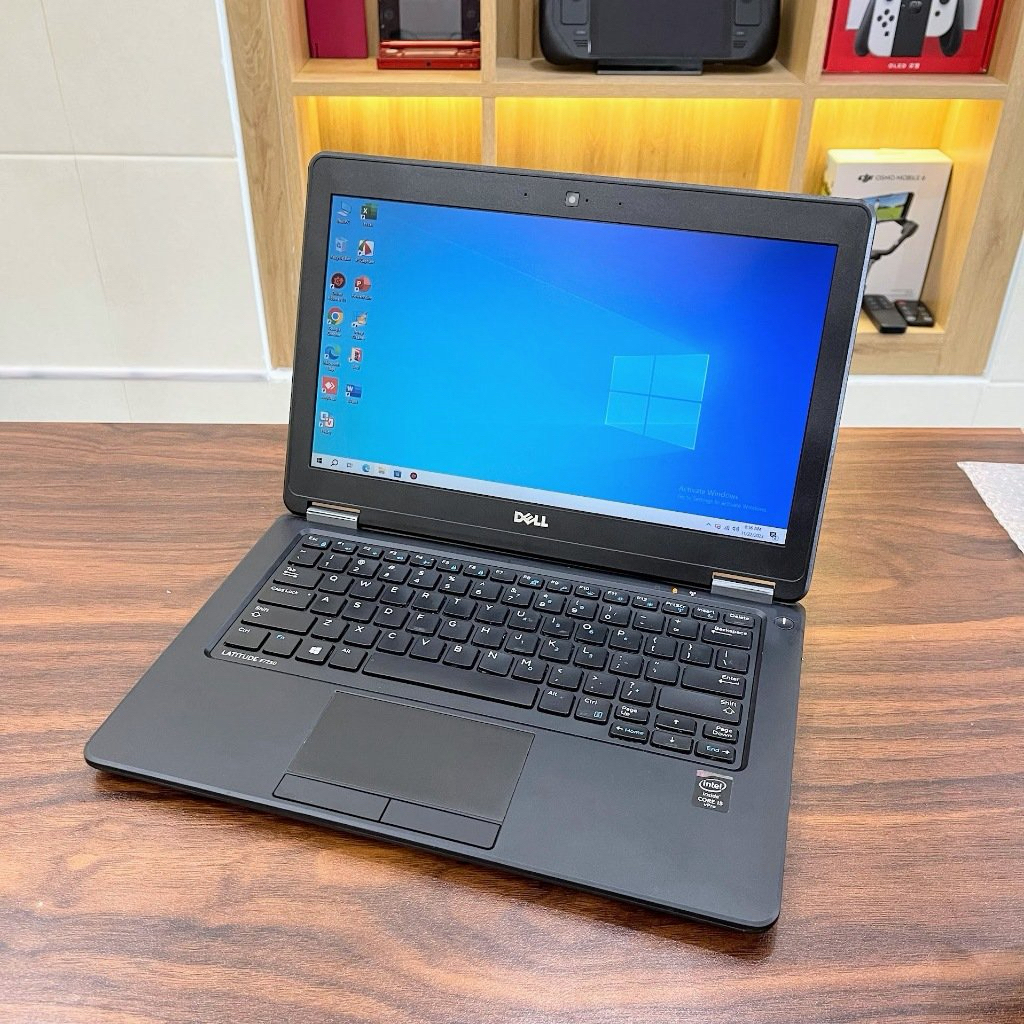 Laptop Dell Latitude E7250 i5 – RAM 8G-SSD 128GB – Máy Zin Giá Cực Shock