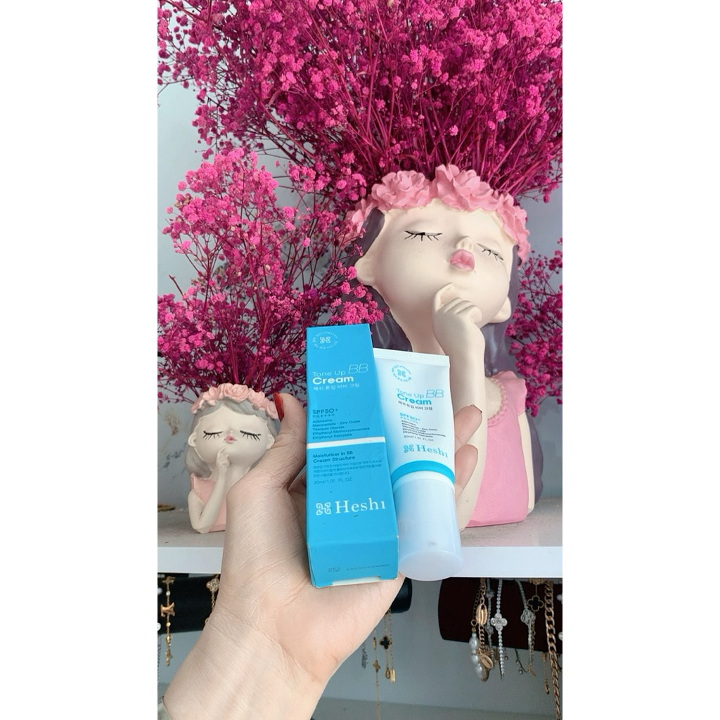 Kem dưỡng chống nắng có nền Heshi Tone Up BB Cream