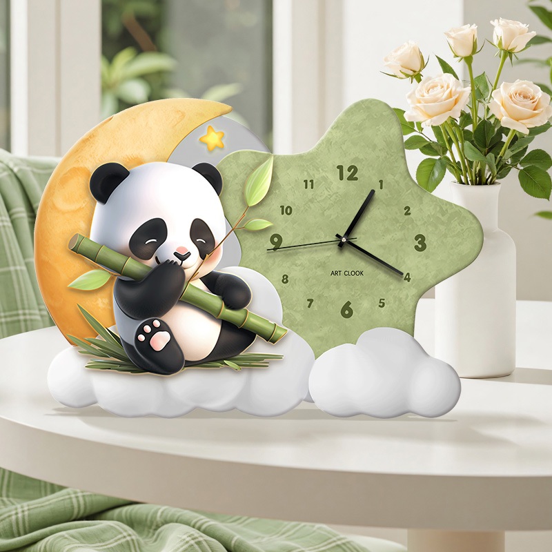 Đồng Hồ Để Bàn Mẫu Đồng hỒ Mini Để Bàn Làm Việc, Bàn Học, Tranh Trí Tủ Kệ, Giá Sách