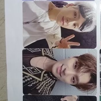 SEVENTEEN card: Wonwoo Face The Sun, Dino Be The Sun gift