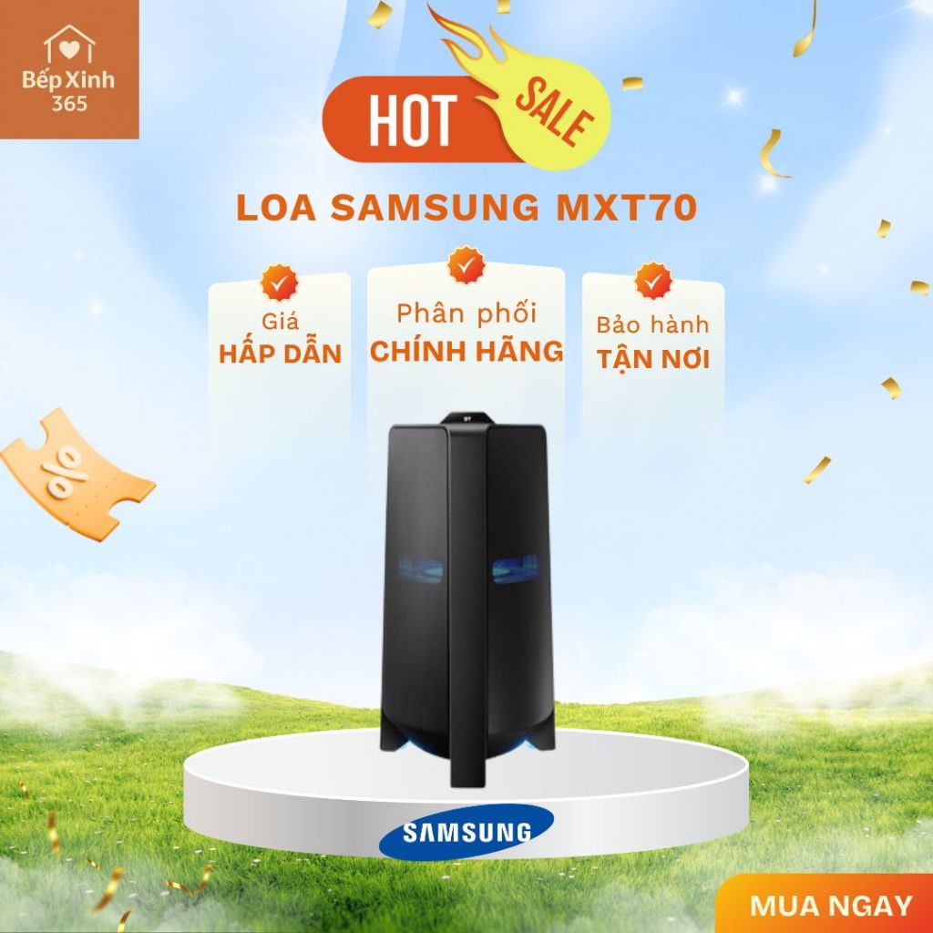Loa Soundbar Samsung MXT70 - Bass mạnh, âm thanh vòm sống động, kết nối đa dạng