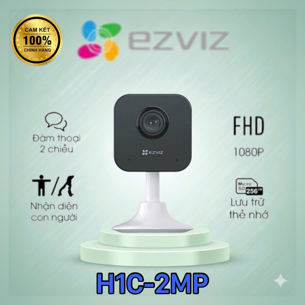 Camera IP Wifi 2MP EZVIZ H1C (Chuẩn Type-C)