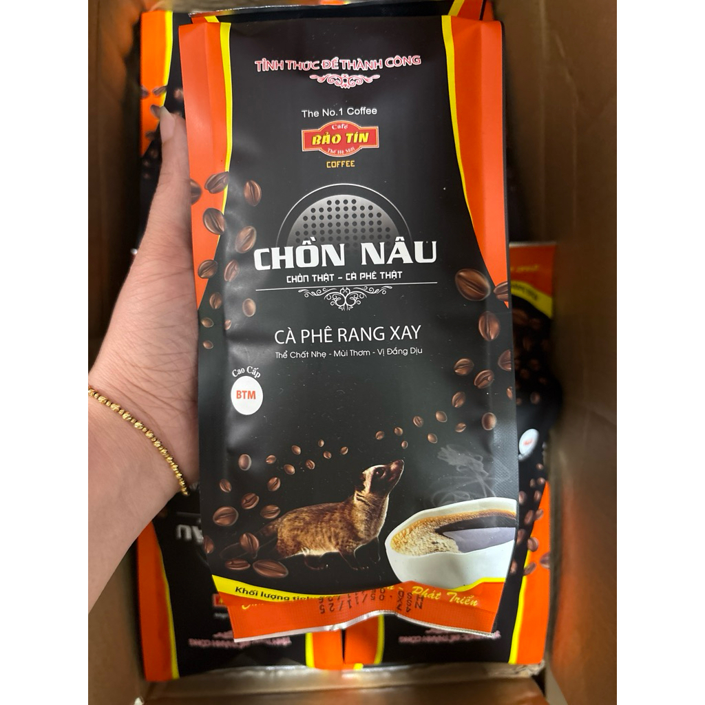 5 kí Cà phê chồn nâu Bảo Tín