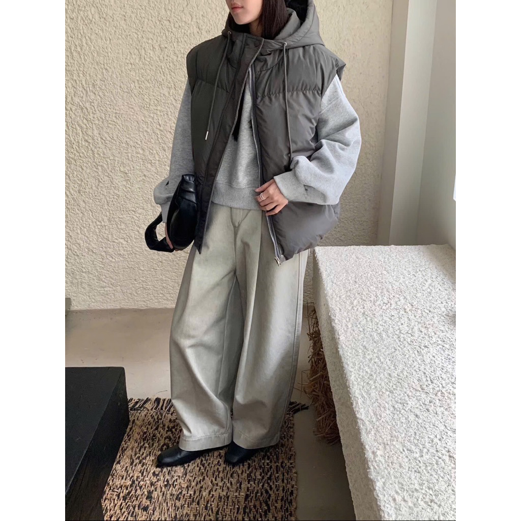 Áo gile phao mũ 10701 CHERRY COCO