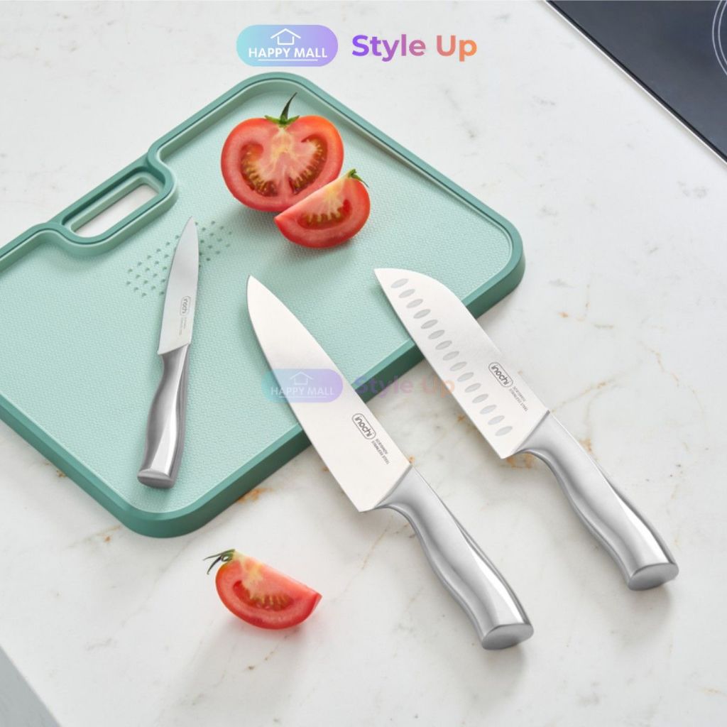 Bộ dao Inochi Sakai SLEEK thép 5Cr15 cán liền nguyên khối sắc bén bền bỉ Happy Mall