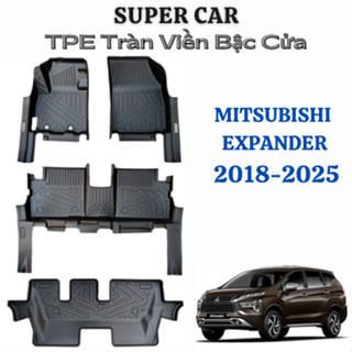  Thảm lót sàn ô tô Mitsu Xpander 2018-2025 Thảm nhựa TPE đúc 5D tràn viền bậc cửa 