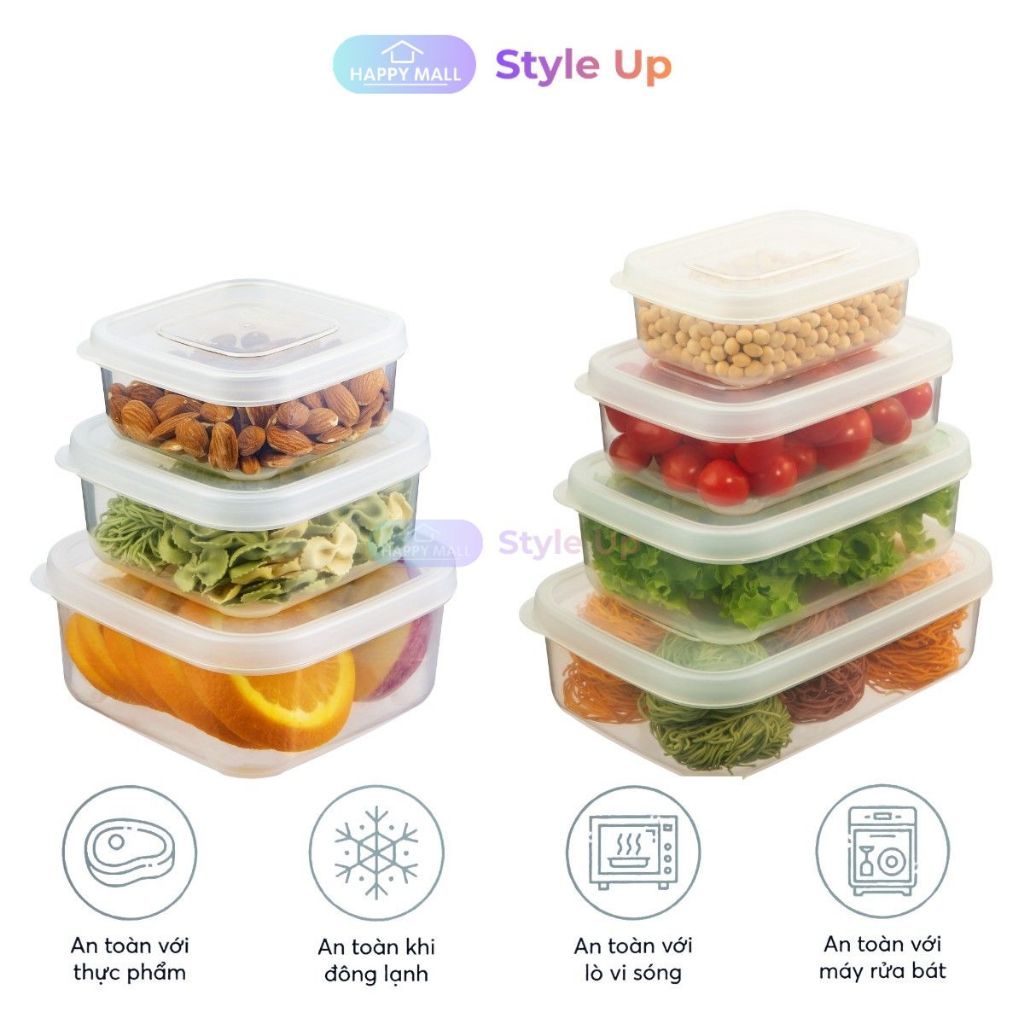 Gợi ý các mẫu hộp nhựa Inochi 750ml đáng mua hiện nay