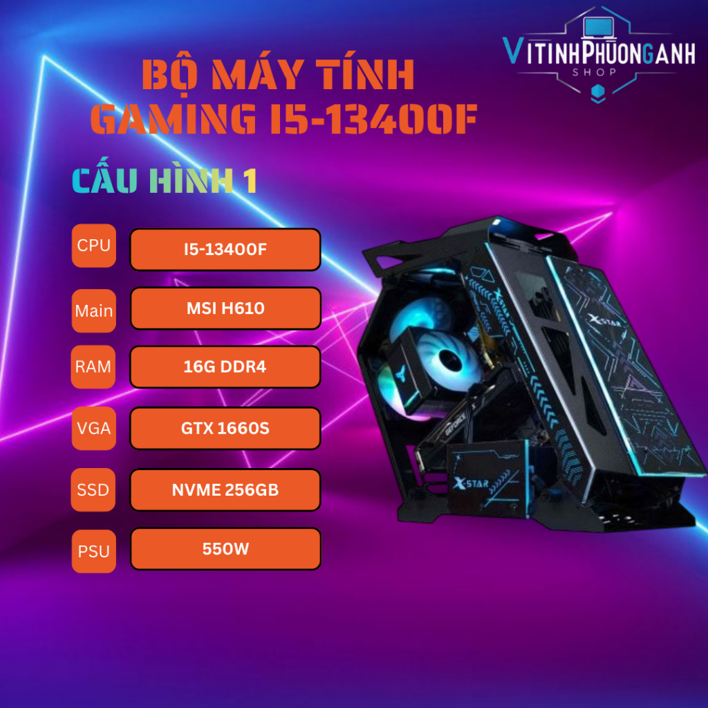Bộ Máy Tính Gaming i5-13400F