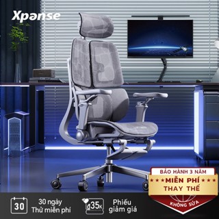  Xpanse X360 Ghế công thái học – Tựa lưng linh hoạt đệm êm tay vịn & tựa đầu chỉnh chân thép chịu 300kg 