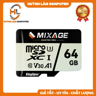Thẻ nhớ Micro SD card Kingspec Mixage 64GB - Chính hãng
