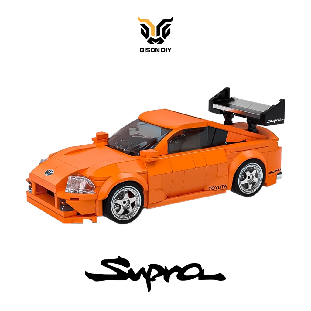 Mô hình lắp ráp Toyota Supra MK4 | 358pcs | PowerBuild® | PB8815