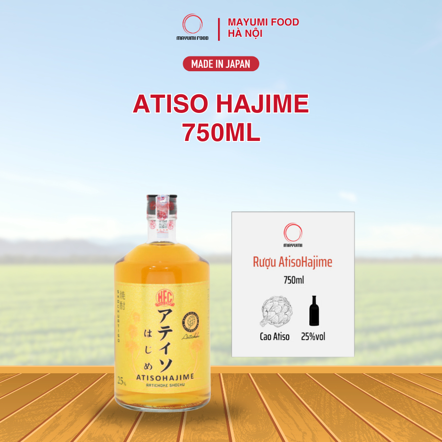 Rượu Atiso Hajime 750ML