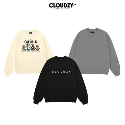 Áo sweater nam nữ unisex form rộng len nỉ ngoại local brand đẹp cặp đôi ulzzang CLOUDZY TH SWEATER