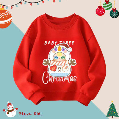 XẢ KHO đồng giá Áo nỉ Sweater cho bé trai - bé gái size 16-40 kg - Áo thu đông cho bé Loza Kids XA002