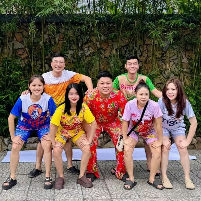 Bộ đùi nam nữ BIA TIGER xanh cộc tay cổ tròn có túi hai bên ,Sét bộ thể thao quần áo mùa hè - k1