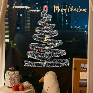  Combo Dây Chồn Kèm Chi Tiết Trang Trí Cây Thông Noel - Decor Giáng Sinh Đơn Giản Kèm Móc Dán Tường Đèn Led 