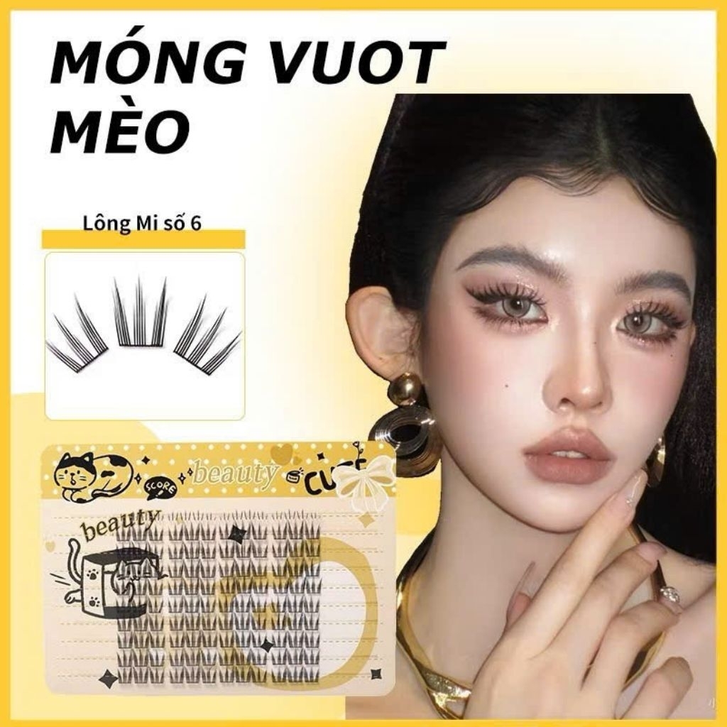 [SẴN HÀNG] Mi giả hộp lớn FANEYES phong cách tự nhiên ( Không keo)