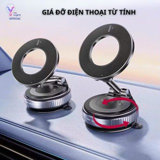 [ GIAO HCM ] Giá đỡ điện thoại ô tô từ tính hút chân không hấp phụ hai mặt [ HÀNG TỐT ]
