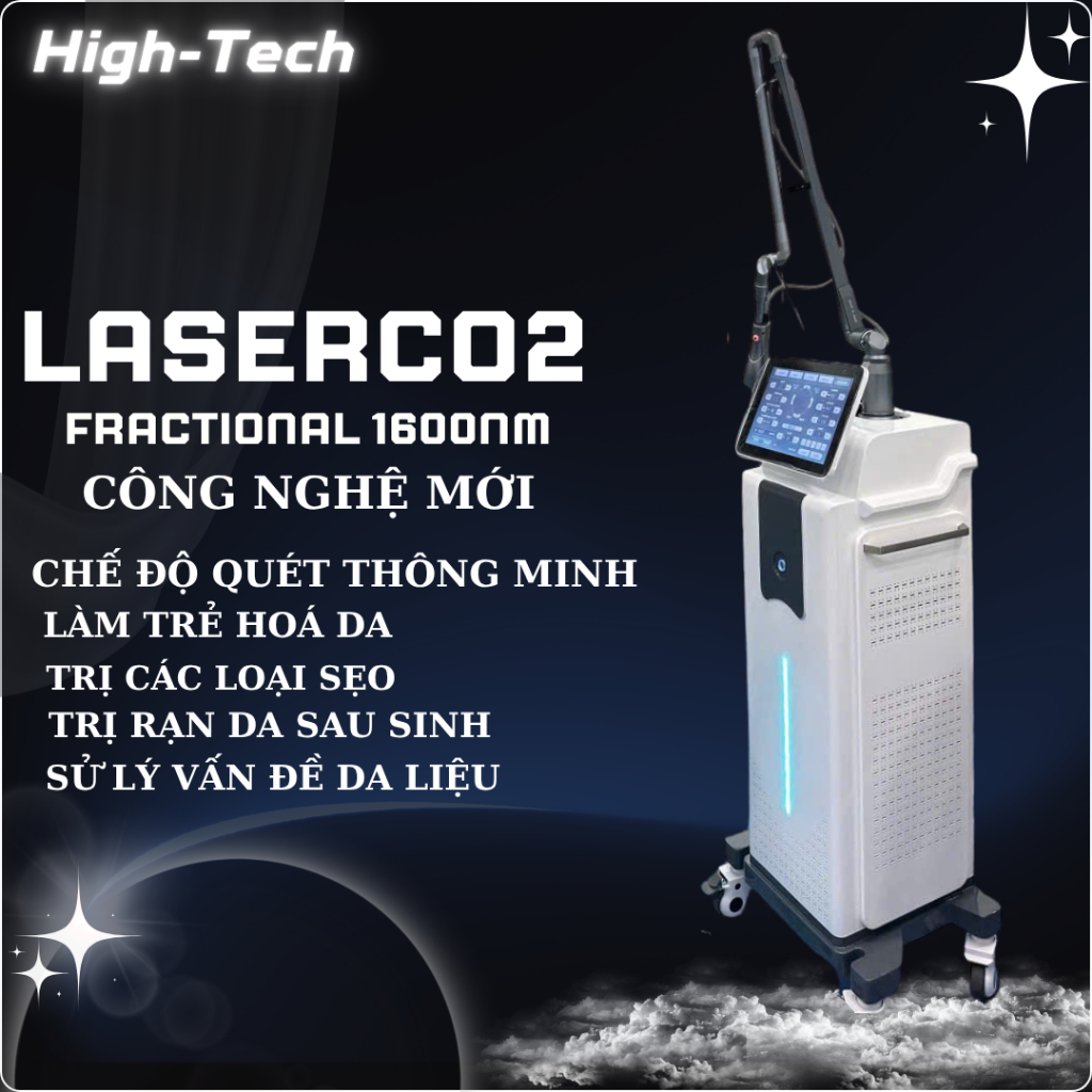 Máy Laser Co2 Fractional Máy laser co2 Fractional chính hãng Bắc Kinh