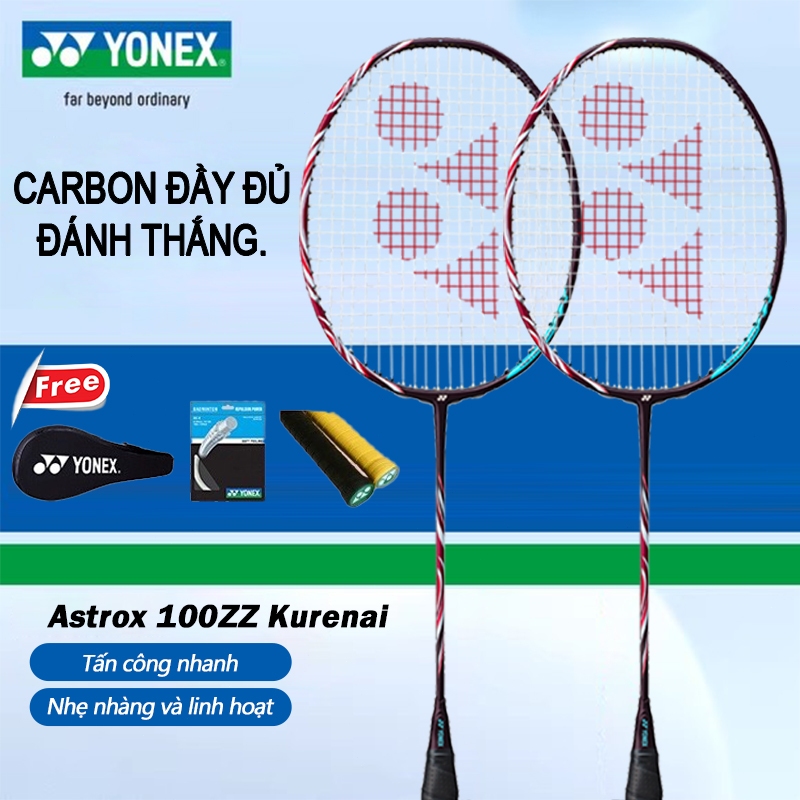 1 Vợt Cầu Lông ASTROX 100ZZ Yonex Cacbon Cao Cấp YONEX 1000zz - Vợt Gía Rẻ Dành Cho Người Mới ( Vợt 