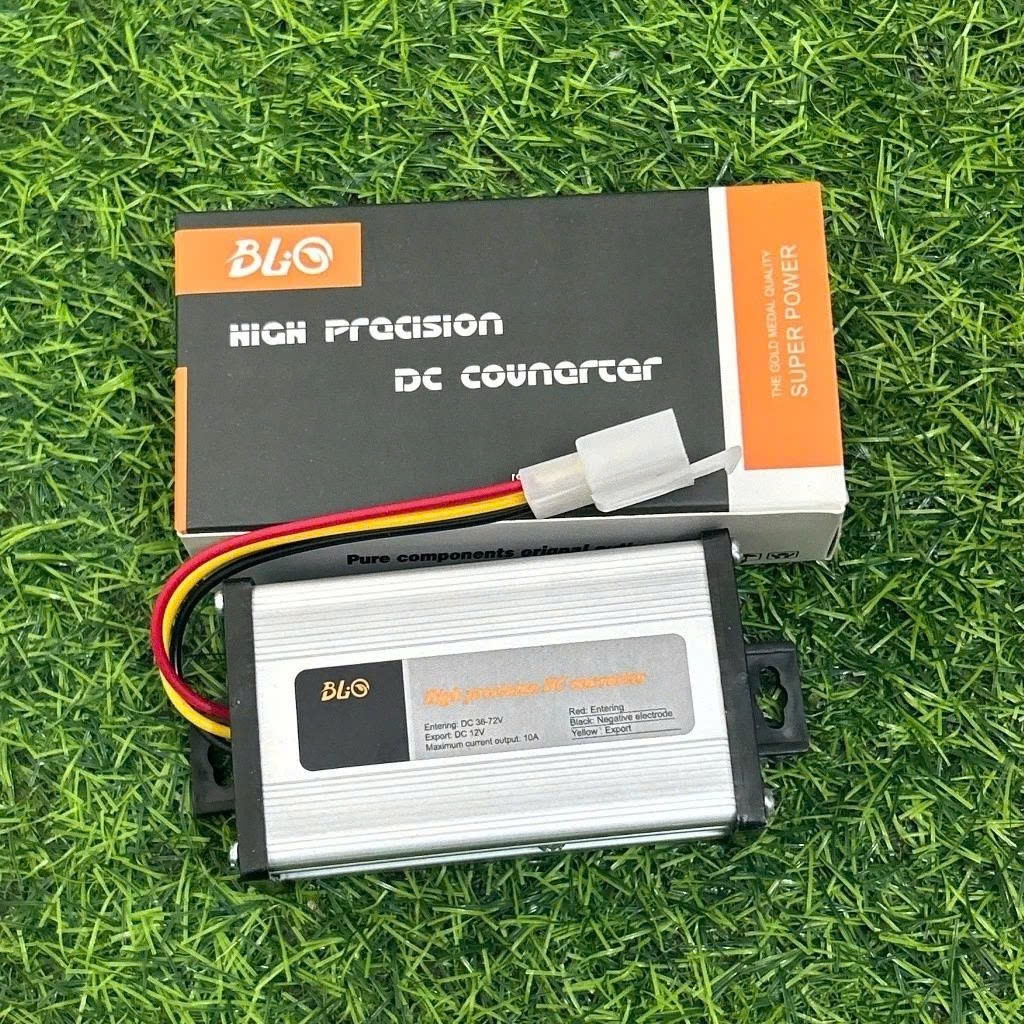 Bộ Chuyển Đổi Nguồn Điện DC 36V 48V 60V 72V Sang 12V 10 / 15 / 20A 180W DC xe điện tb