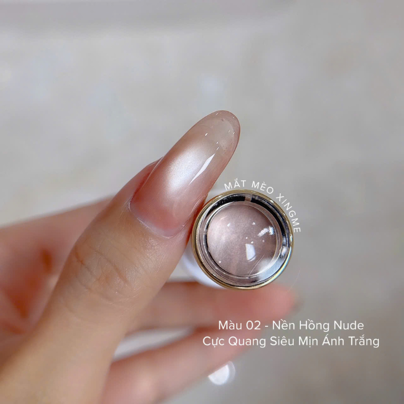 Sơn mắt mèo cực quang giọt nước XINGME màu HỒNG NUDE MMCQ-02 [XINGME NAIL]