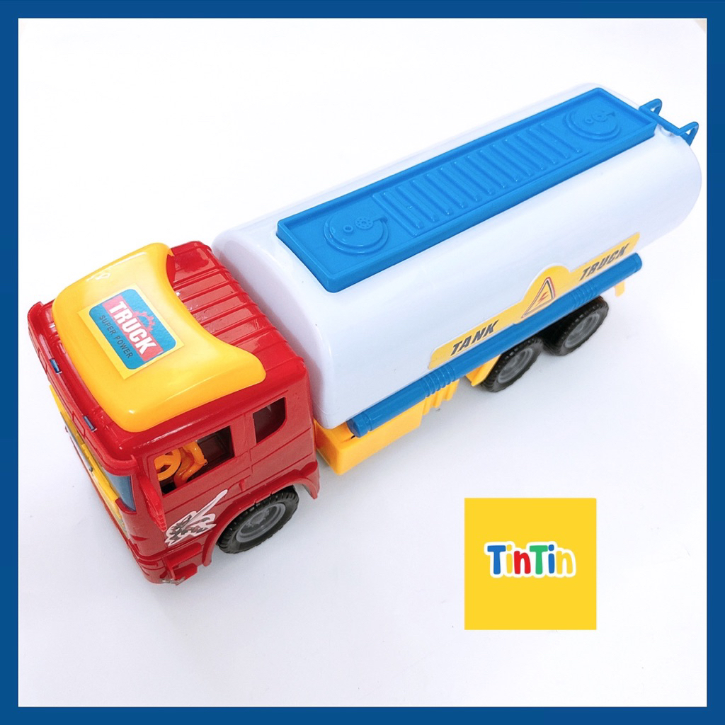 [HÀNG VN - TO - CHẠY TRỚN] Đồ chơi xe bồn loại lớn dài khoảng 35cm
