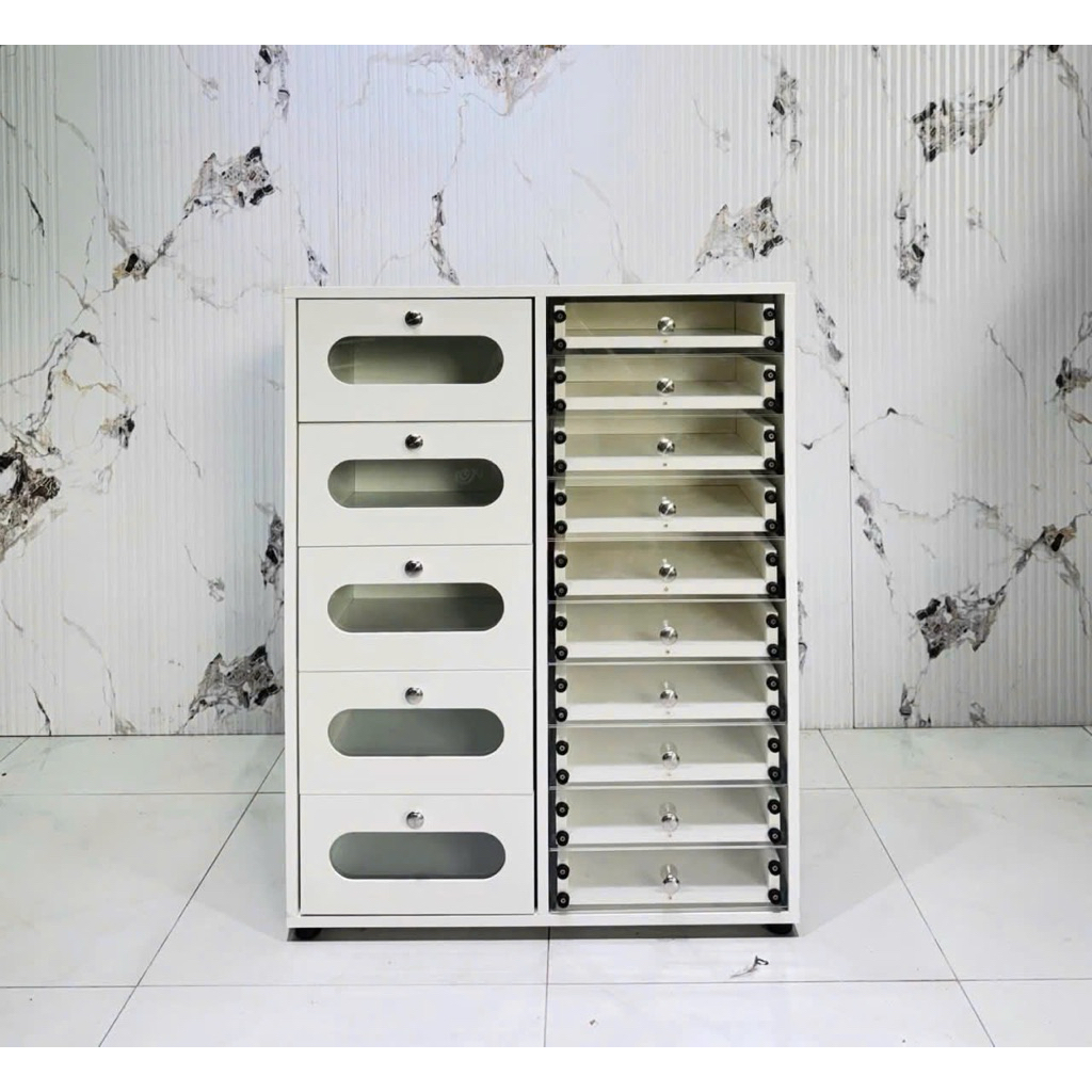 tủ nail tủ trưng bày nước sơn gỗ mdf