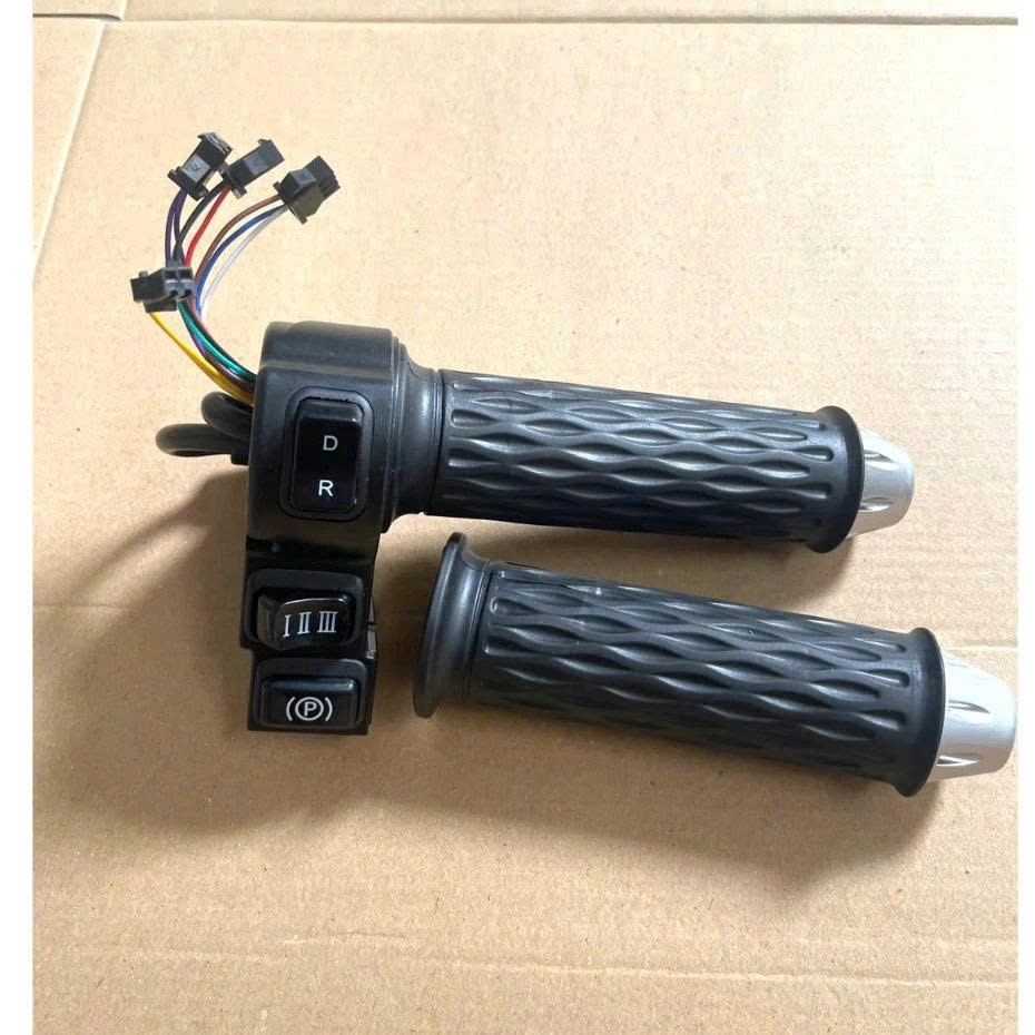 Tay ga Tốc Độ 3 nút P xe điện M133, 133s tốc độ lắp mọi loại xe điện TB1