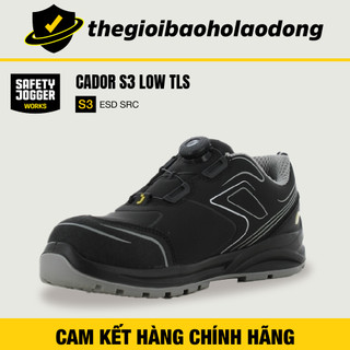   CHÍNH HÃNG  Giày Bảo Hộ Safety Jogger Cador S3 Low TLS Thấp Cổ Chống Đinh Khóa Vặn Tiện Lợi 