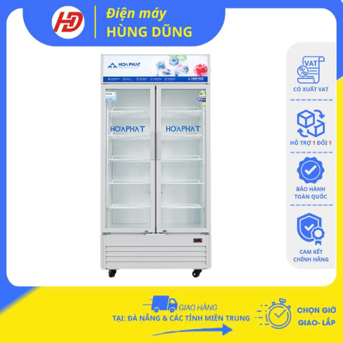 [SHIP HỎA TỐC ĐÀ NẴNG ] Tủ mát Hòa Phát Inverter 723 lít HSR D8723 - BẢO HÀNH CHÍNH HÃNG 24 THÁNG