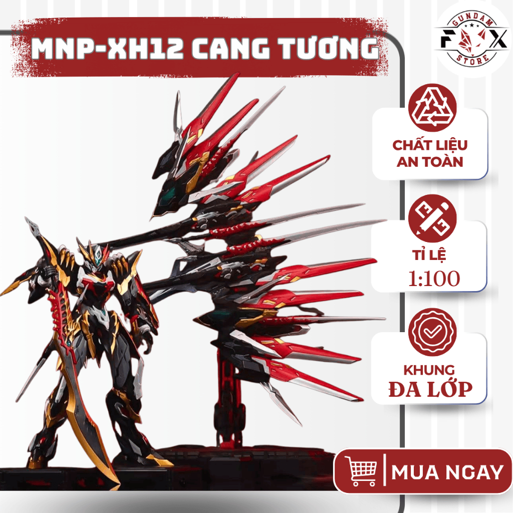Mô Hình Lắp Ráp, Đồ Chơi lắp ráp MNP-XH12 CANG TƯƠNG GAN JIANG MOTOR NUCLEAR - Fox Gundam Store