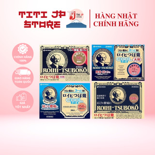 Cao Dán Giảm Đau Nichiban Roihi Tsuboko – Nóng 78 Miếng & Lạnh 156 Miếng