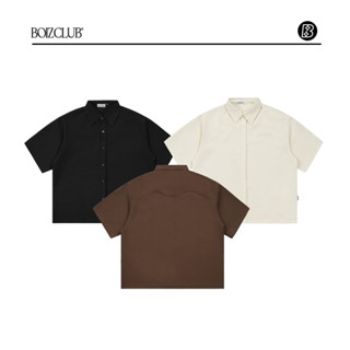  Áo Sơ Mi Boxy Backwave BOIZCLUB Unisex Nam Nữ Local Brand SM33 