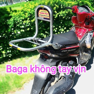 ( Tặng lót tay )Baga phượt xe exciter 135.Mẫu mới tháo rời tay vịn được