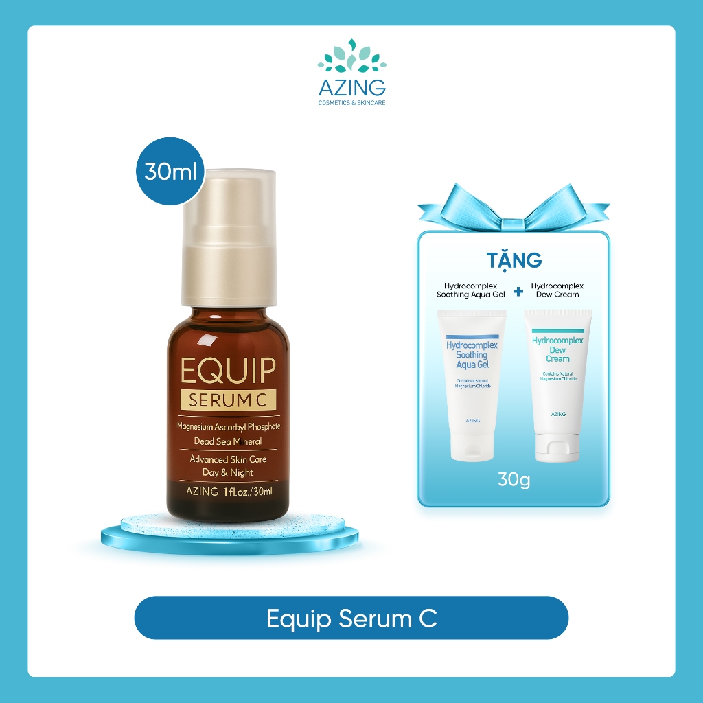 [CHÍNH HÃNG] MUA 1 Equip Serum C làm sáng da, mờ thâm sạm da, TẶNG bộ đôi Hydrocomplex 30G