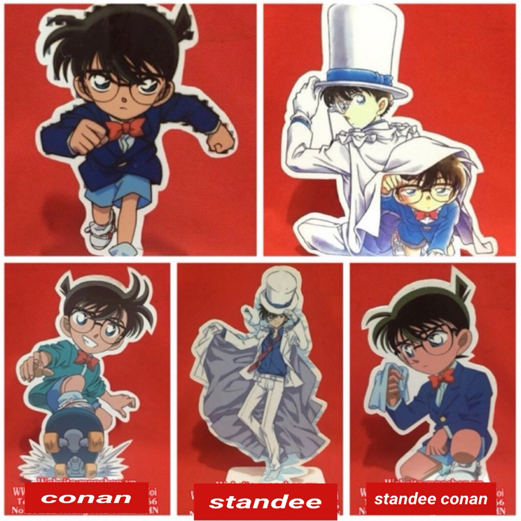 Standee để bàn conan