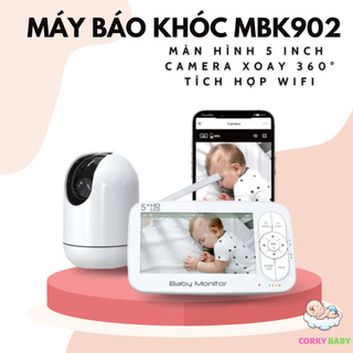 Máy báo khóc Corky baby MBK902 tích hợp camera