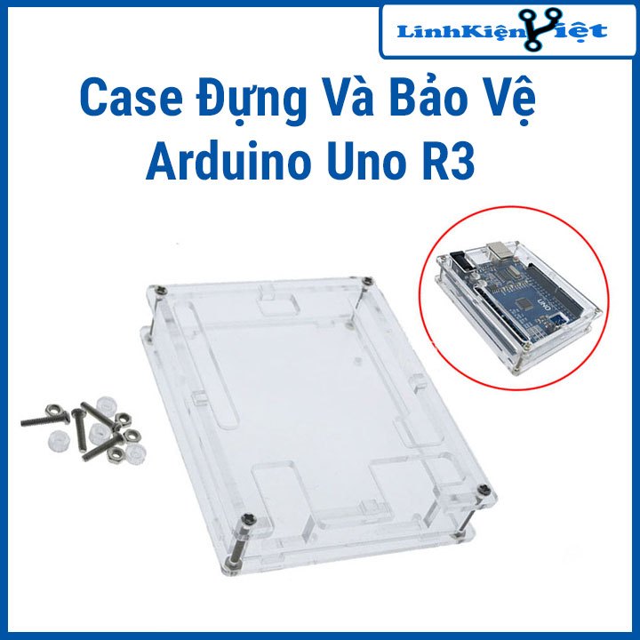 Case đựng, bảo vệ Arduino Uno R3