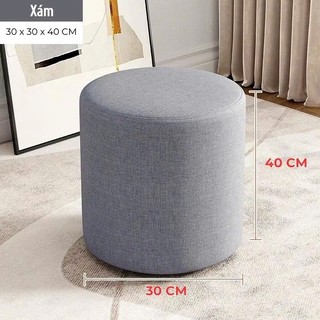 Ghế Đôn Sofa Ghế Bàn Trang Điểm, Gác Chân (Giá Thật Chất Lượng) - MILIMON
