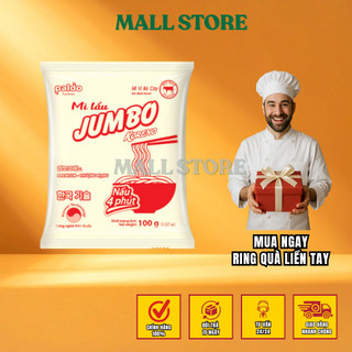MÌ LẨU KORENO JUMBO ( 80 Gói )  – VỊ KIM CHI & BÒ CAY – GÓI 100G – MÌ HÀN QUỐC CHÍNH HÃNG
