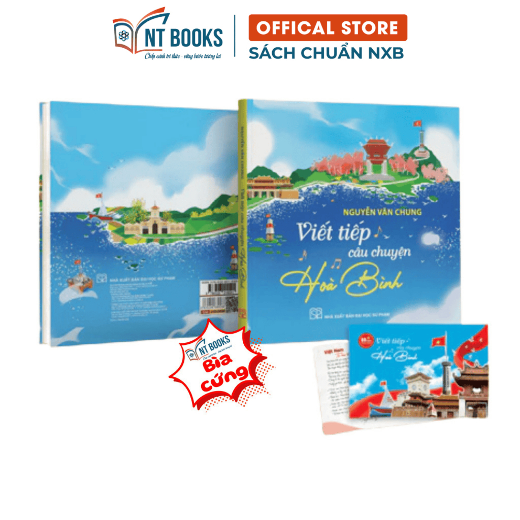 Sách - Viết Tiếp Câu Chuyện Hòa Bình - Nhạc Sĩ Nguyễn Văn Chung (Tặng Kèm Postcard) - SP