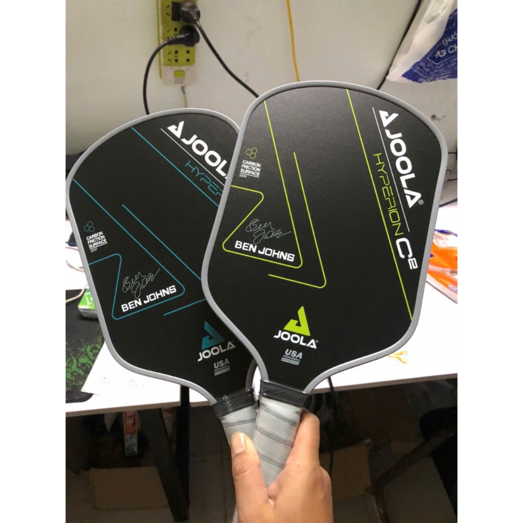 Vợt Pickleball Joola Pro check NFC, hàng siêu cấp, mặt carbon nhám,