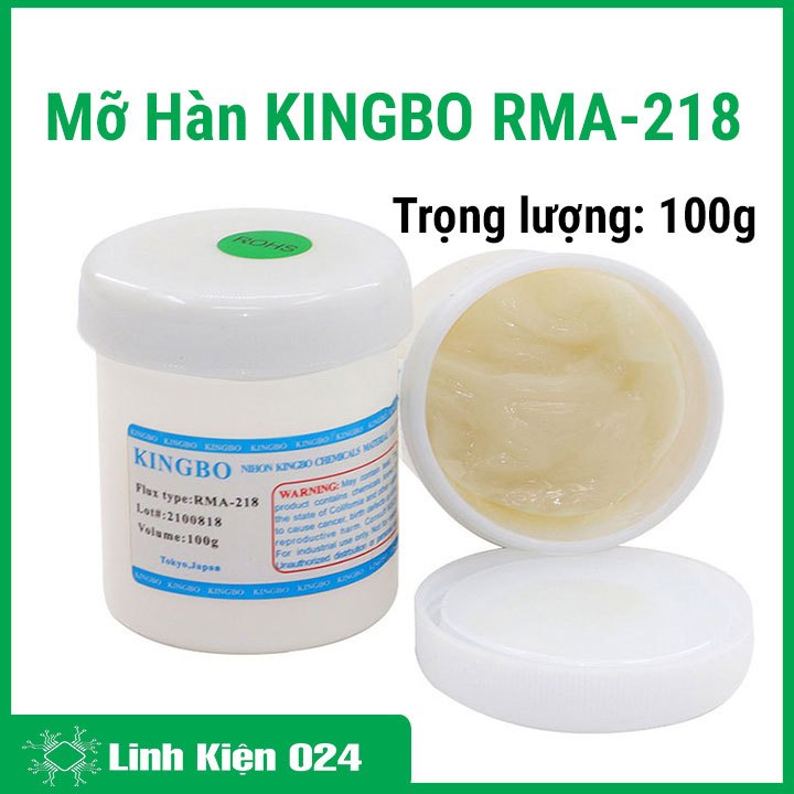 Mỡ hàn KINGBO RMA-218 100g Cao Cấp