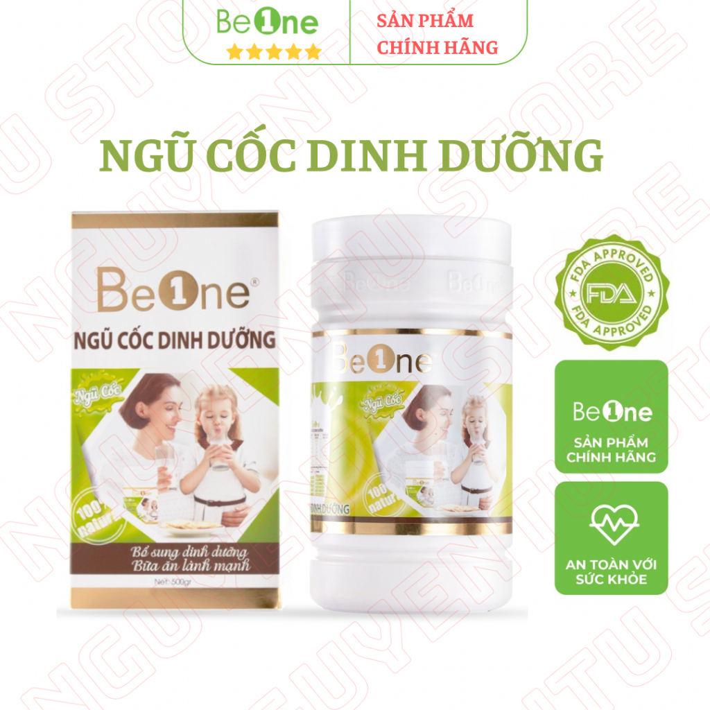 BeOne Ngũ Cốc Dinh Dưỡng 500GR CHÍNH HÃNG - Nguồn dinh dưỡng từ thiên nhiên