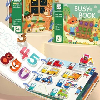  Học Liệu Bóc Dán Montessori Thông Minh Đồ Chơi Giáo Dục Sớm Cho Bé Tái Dùng Nhiều Lần 